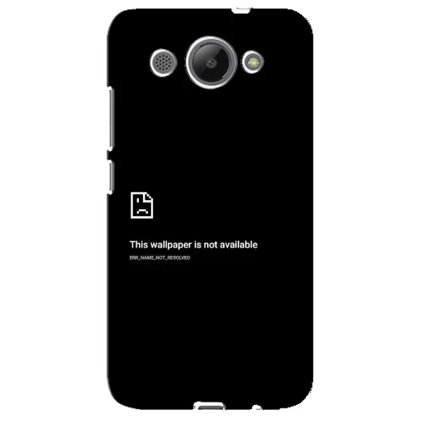 Чехол с рисунком «Ошибка» для Huawei Y3 2017 Чехол с рисунком «Ошибка» для Huawei Y3 2017