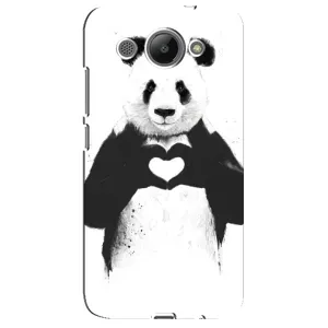 Чохли з Пандами на Huawei Y3 2017 (Панда)