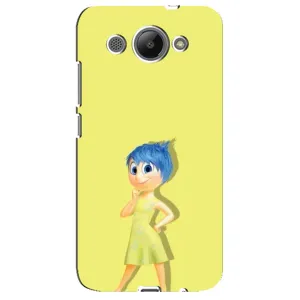 Чехол Головоломка для Huawei Y3 2017 - (AlphaPrint) (Радость)