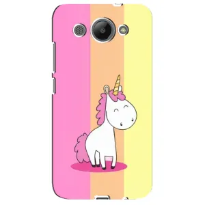 Чехол Unicorn на Huawei Y3 2017 (Радужный Единорог)