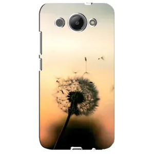 Силиконовый Чехол с одуванчиками на Huawei Y3 2017 (Роздумаханый одуванчик)