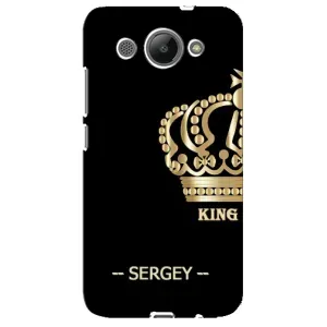 Чехлы с мужскими именами для Huawei Y3 2017 (SERGEY)