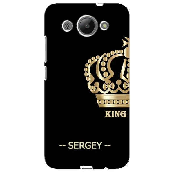 Чехол с рисунком «SERGEY» для Huawei Y3 2017 Чехол с рисунком «SERGEY» для Huawei Y3 2017