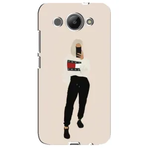 Силіконовый Чохол на Huawei Y3 2017 з картинкой Модных девушек (Стильна)