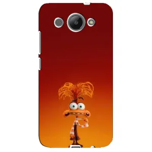 Чехол Головоломка для Huawei Y3 2017 - (AlphaPrint) (Тревожность)