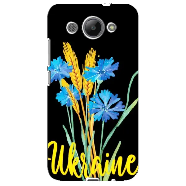 Чехол с рисунком «Ukraine в цветочках» для Huawei Y3 2017 Чехол с рисунком «Ukraine в цветочках» для Huawei Y3 2017