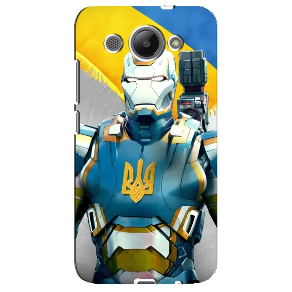 Чехол с рисунком «Украинский робокоп» для Huawei Y3 2017 Чехол с рисунком «Украинский робокоп» для Huawei Y3 2017