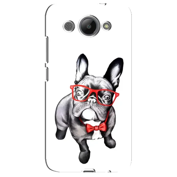 Чехол с рисунком «В очках» для Huawei Y3 2017