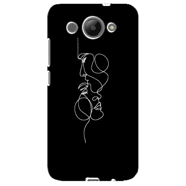 Чехол с рисунком «Влюбленная пара» для Huawei Y3 2017 Чехол с рисунком «Влюбленная пара» для Huawei Y3 2017