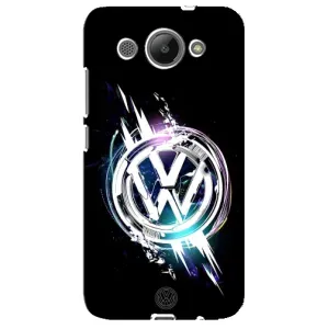 Чехол "Фольксваген" для Huawei Y3 2017 (Volkswagen на черном)