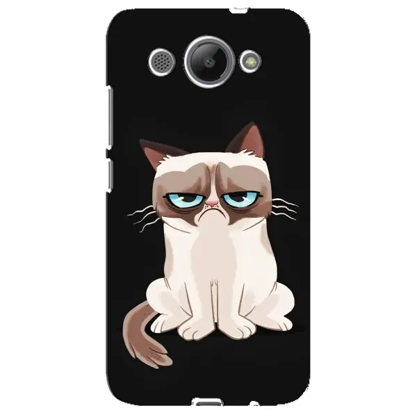 Чехол с рисунком «Взгляд кота» для Huawei Y3 2017 Чехол с рисунком «Взгляд кота» для Huawei Y3 2017