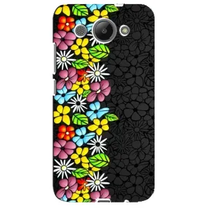 Чохол з Квітами для Huawei Y3 2017 (Яскраві квіти)