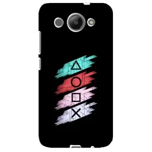 Чехол КИБЕРСПОРТ для Huawei Y3 2017 (Значки Sony)