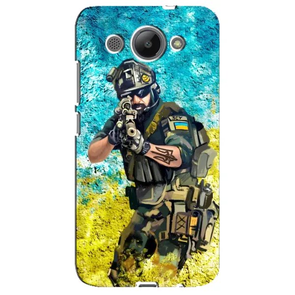 Чехол с рисунком «ЗСУ Воин» для Huawei Y3 2017 Чехол с рисунком «ЗСУ Воин» для Huawei Y3 2017