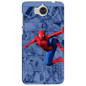 Силиконовый Чехол для Huawei Y5-2017, MYA (Человек Паук)