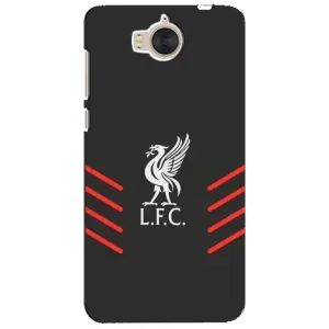 Силиконовые Чехлы принт Футбол на Huawei Y5-2017, MYA (Эмблема Liverpool)
