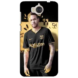 Силіконовий Чохол для Huawei Y5-2017, MYA (Gold Neymar)