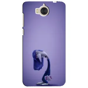 Чехол Головоломка для Huawei Y5-2017, MYA - (AlphaPrint) (Хандра)