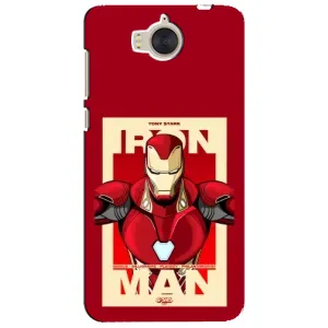 Чехол Супергерой Железный человек на Huawei Y5-2017, MYA (Iron man)
