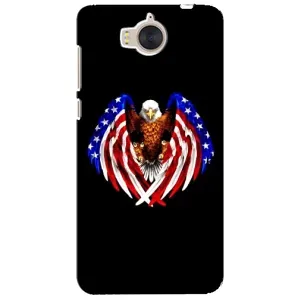 Чохол Прапор USA для Huawei Y5-2017, MYA (Крила США)