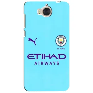 Силиконовые Чехлы принт Футбол на Huawei Y5-2017, MYA (Man City)