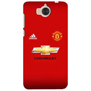 Силиконовые Чехлы принт Футбол на Huawei Y5-2017, MYA (Man United)