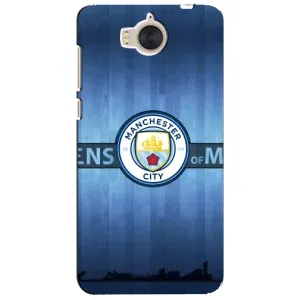 Силиконовые Чехлы принт Футбол на Huawei Y5-2017, MYA (ManCity)
