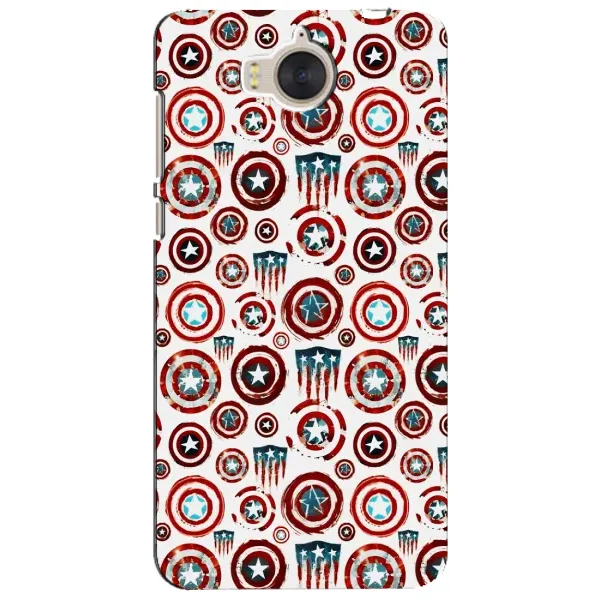 Чехол с рисунком «Марвел щиты» для Huawei Y5 2017 (MYA) Чехол с рисунком «Марвел щиты» для Huawei Y5 2017 (MYA)