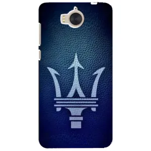 Чехлы с тематикой "Крутые машины" на Huawei Y5-2017, MYA (Лого Maserati)