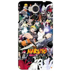 Купить Чехлы на телефон с принтом Anime для Huawei Y5-2017, MYA (Наруто постер)
