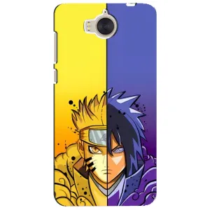 Купить Чехлы на телефон с принтом Anime для Huawei Y5-2017, MYA (Naruto Vs Sasuke)