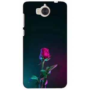 Чохли з принтом Троянд для Huawei Y5-2017, MYA (Нічна троянда)
