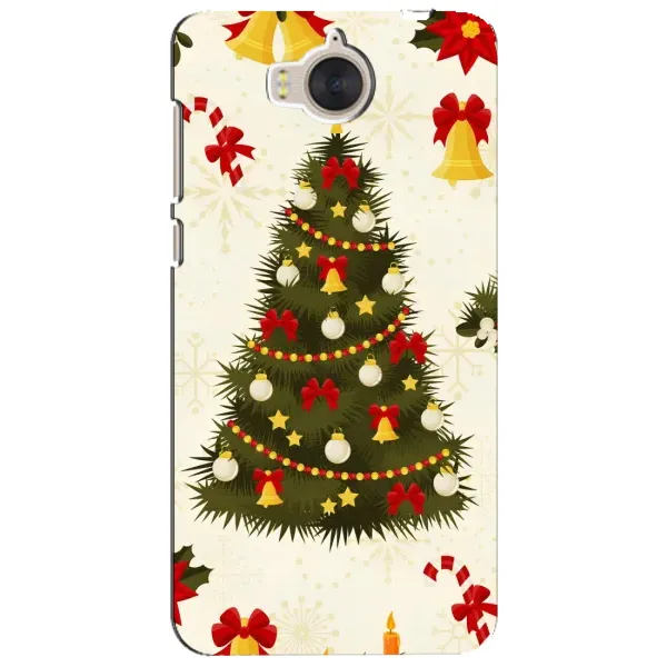 Чехол с рисунком «Новогодний принт» для Huawei Y5 2017 (MYA) Чехол с рисунком «Новогодний принт» для Huawei Y5 2017 (MYA)