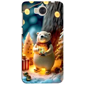 Чехлы на Новый Год Huawei Y5-2017, MYA (Новогодний ведмеженок)