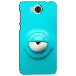 Силиконовые Чехлы (смешные стикеры) для Huawei Y5-2017, MYA (Одноглазик)