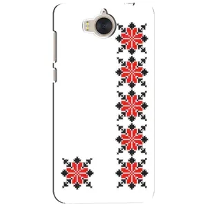 Силиконовый Чехол на Huawei Y5-2017, MYA с картинкой Вышиванки (Силуэт вышиванки)