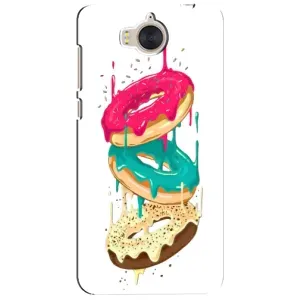 Чехол с изображением вкусной еды для Huawei Y5-2017, MYA (Сочные пончики)
