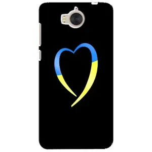 Силиконовый Чехол на Huawei Y5-2017, MYA (Я-Украина) (Украинское сердце)