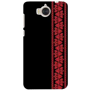 Силиконовый Чехол на Huawei Y5-2017, MYA с картинкой Вышиванки
