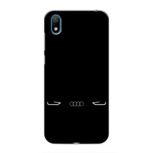 Силіконовий бампер з картинкою машини на Huawei Y5 2019 (Сілует Audi)