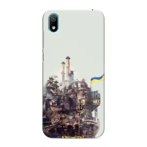 Чехлы на военную тематику для Huawei Y5 2019 (Азовсталь)
