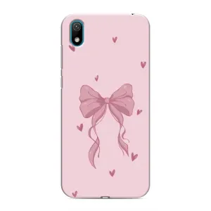 Чохол банти для Huawei Y5 2019 (Бант на рожевому)
