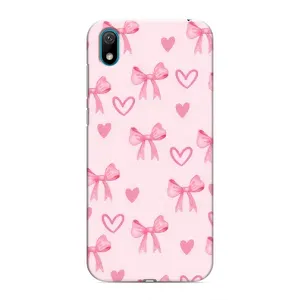 Чохол банти для Huawei Y5 2019 (Бантики і сердечки)