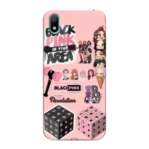 Чехлы с картинкой для Huawei Y5 2019 (BLACK PINK коллаж)
