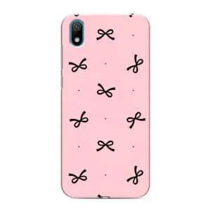Чохол банти для Huawei Y5 2019 (Чорні бантики)