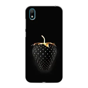 Чохол з зображенням смачної їжі для Huawei Y5 2019 (Чорна полуниця)
