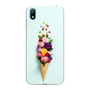 Чехлы с тематикой "ЦВЕТЫ" на Huawei Y5 2019 (Цветок-мороженное)