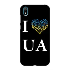 Силиконовый Чехол на Huawei Y5 2019 (Я-Украина) (I Love UA)