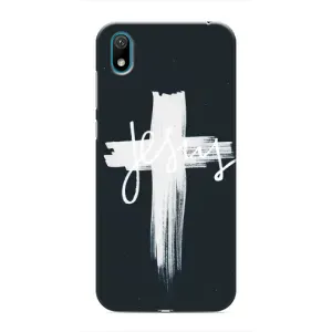 Чехлы для Хуавей У5 (2019) (Крест Иисуса) (Jesus)