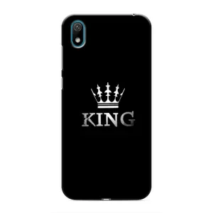 Чохол (Корона на чорному фоні) для Хуавей У5 (2019) (KING)
